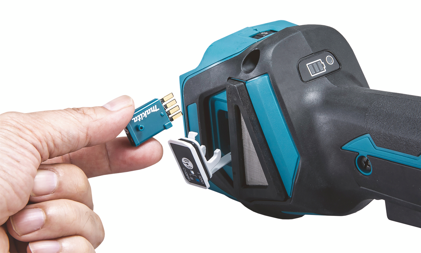 Kulmahiomakone Makita DGA518ZU AWS säädettävä jarru runko