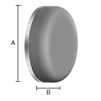 Ovenpysäytin Beslagsboden 38mm BG153 harmaa