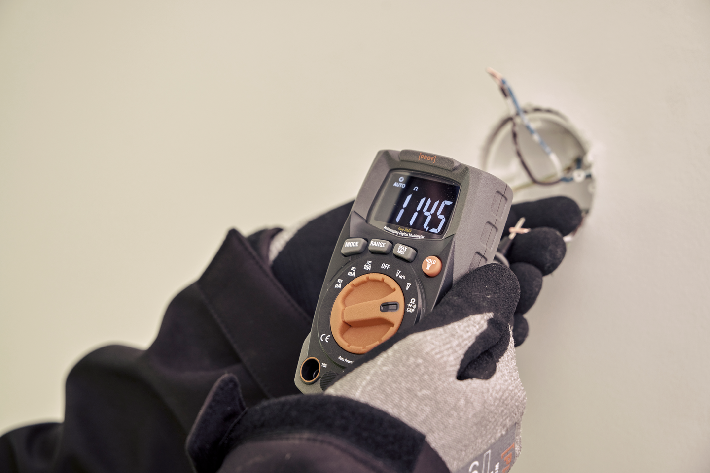 Digitaaliyleismittari PROF DM200 600V TRMS