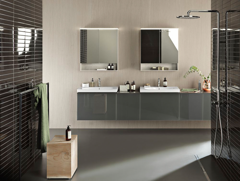 Sivukaappi Geberit Acanto L45 K52 S47,6cm laava