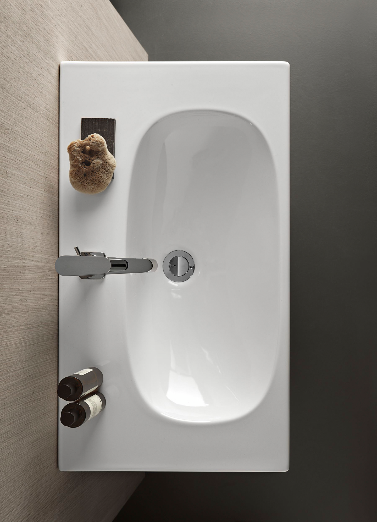 Pesuallas Geberit Acanto L75 S42,2cm compact hanareikä ylivuotoaukko Ktect