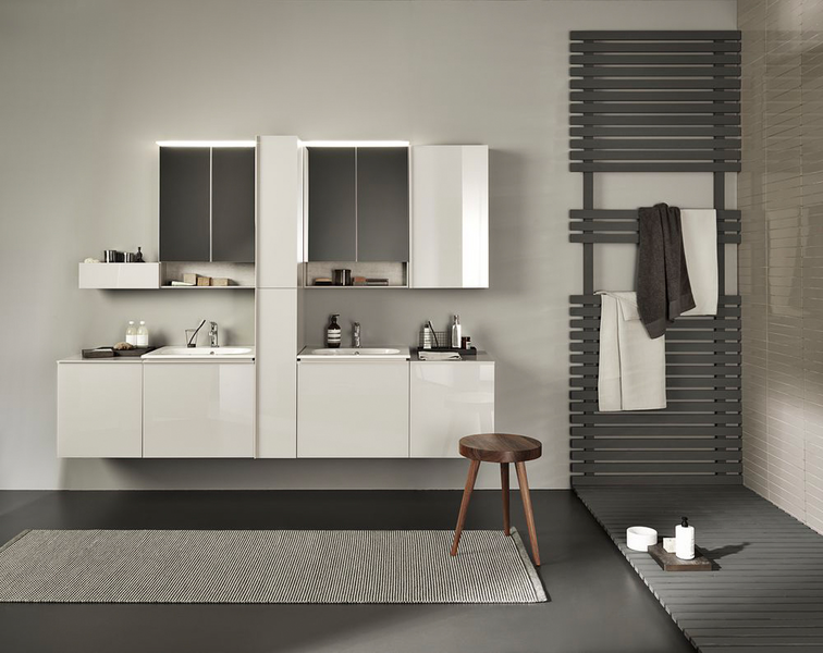 Allaskaappi Geberit Acanto L59,5 K53,5 S41,6cm hiekanharmaa