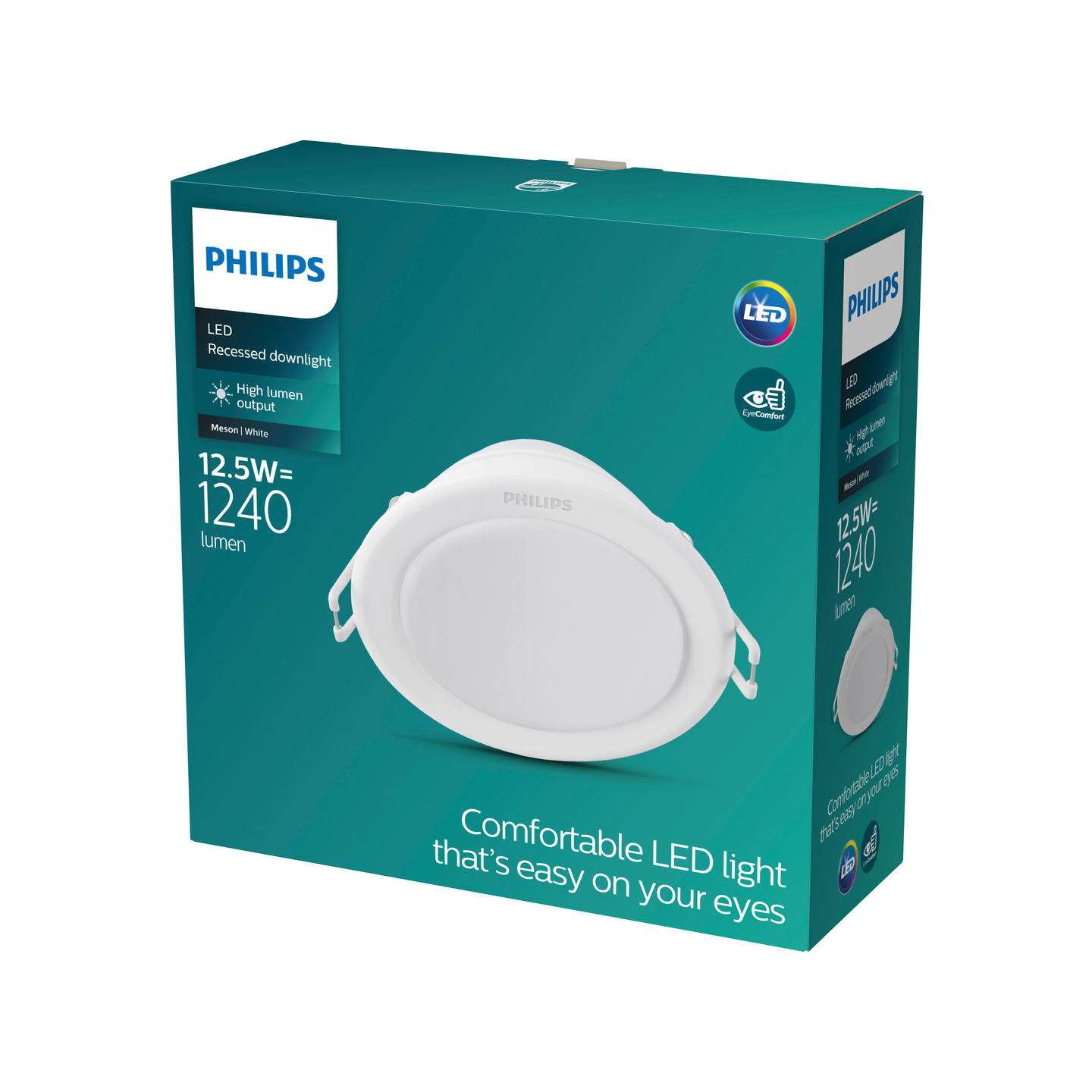 Uppospotti Philips Meson 12,5W 800lm 140mm 3000K valkoinen