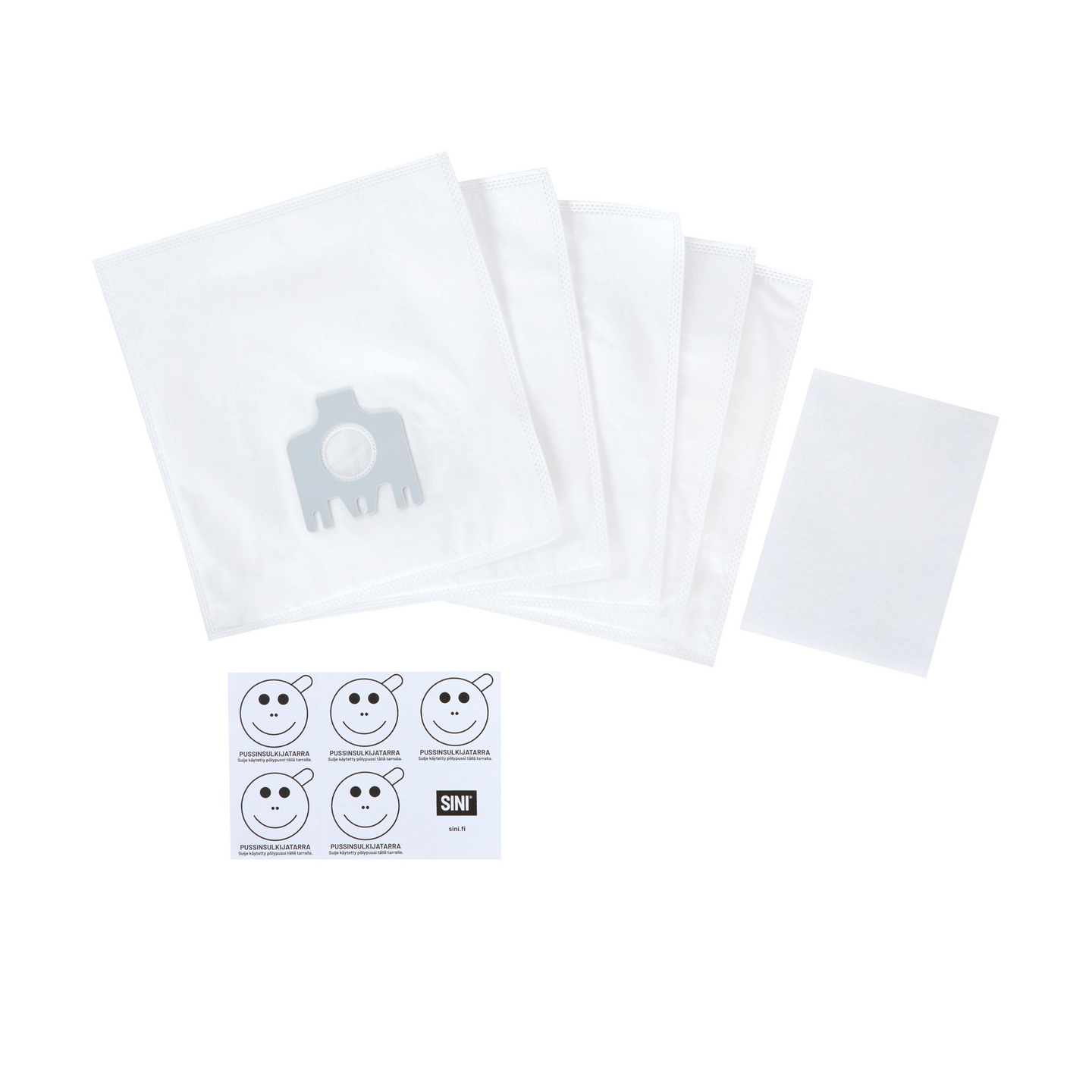 Mikrokuitupölypussi SINI 5kpl S54520