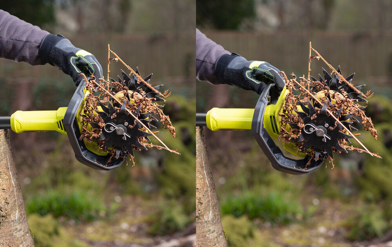 Akkupuutarhajyrsin Ryobi RY18CVA-0 18V ONE+ runko