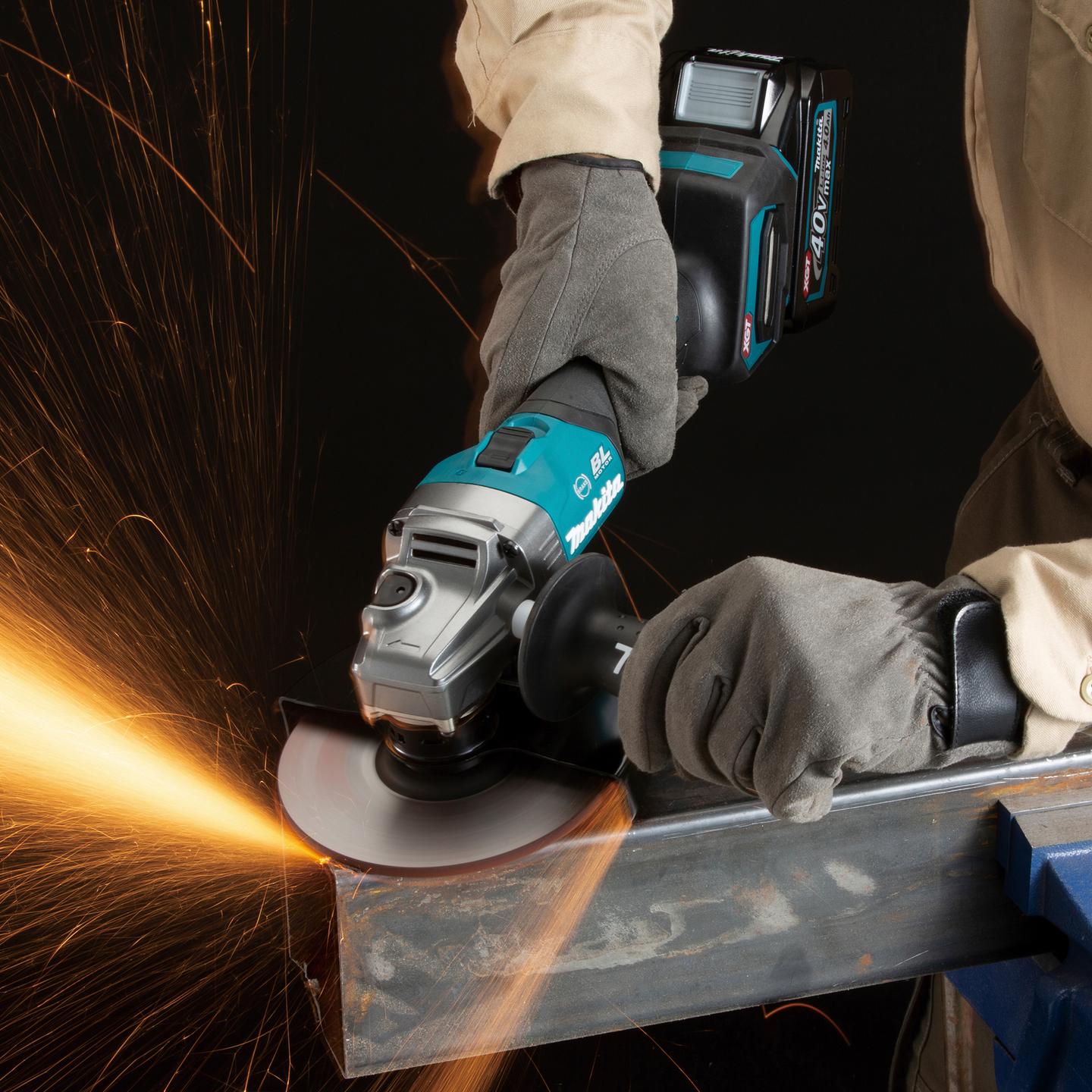 Kulmahiomakone Makita GA035GZ XGT 40V