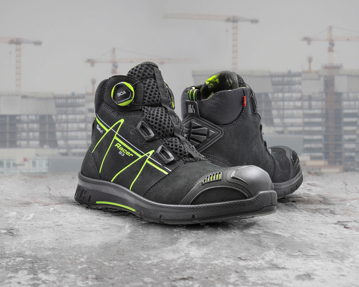 Turvakengät Sievi Racer Roller High S3 musta