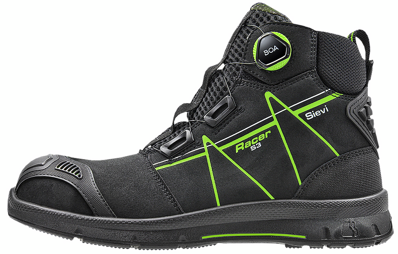 Turvakengät Sievi Racer Roller High S3 musta