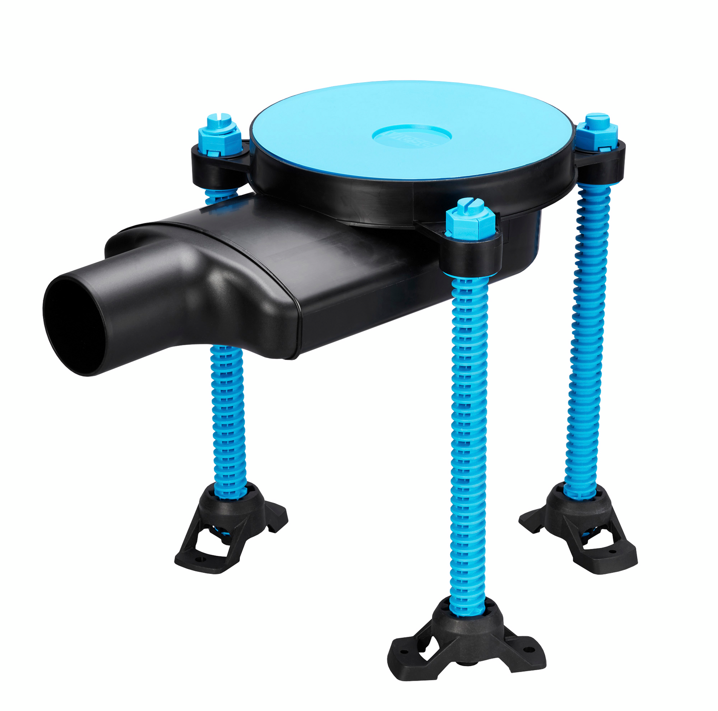 Lattiakaivo Vieser One extra matala dn50 1x32 tuella