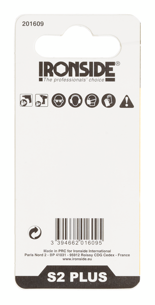 SKRUVBIT PZ1 25MM 3DEL IRONSIDE