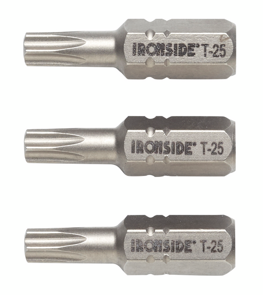 SKRUVBIT TORX25 25MM 3DEL IRONSIDE