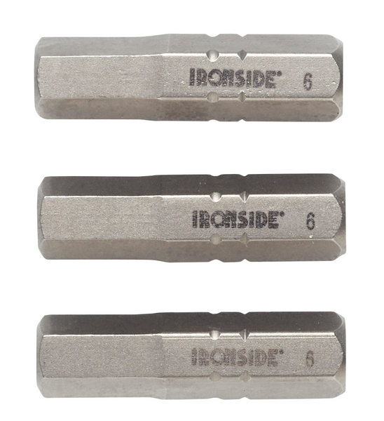 SKRUVBIT HEX6 25MM 3DEL IRONSIDE