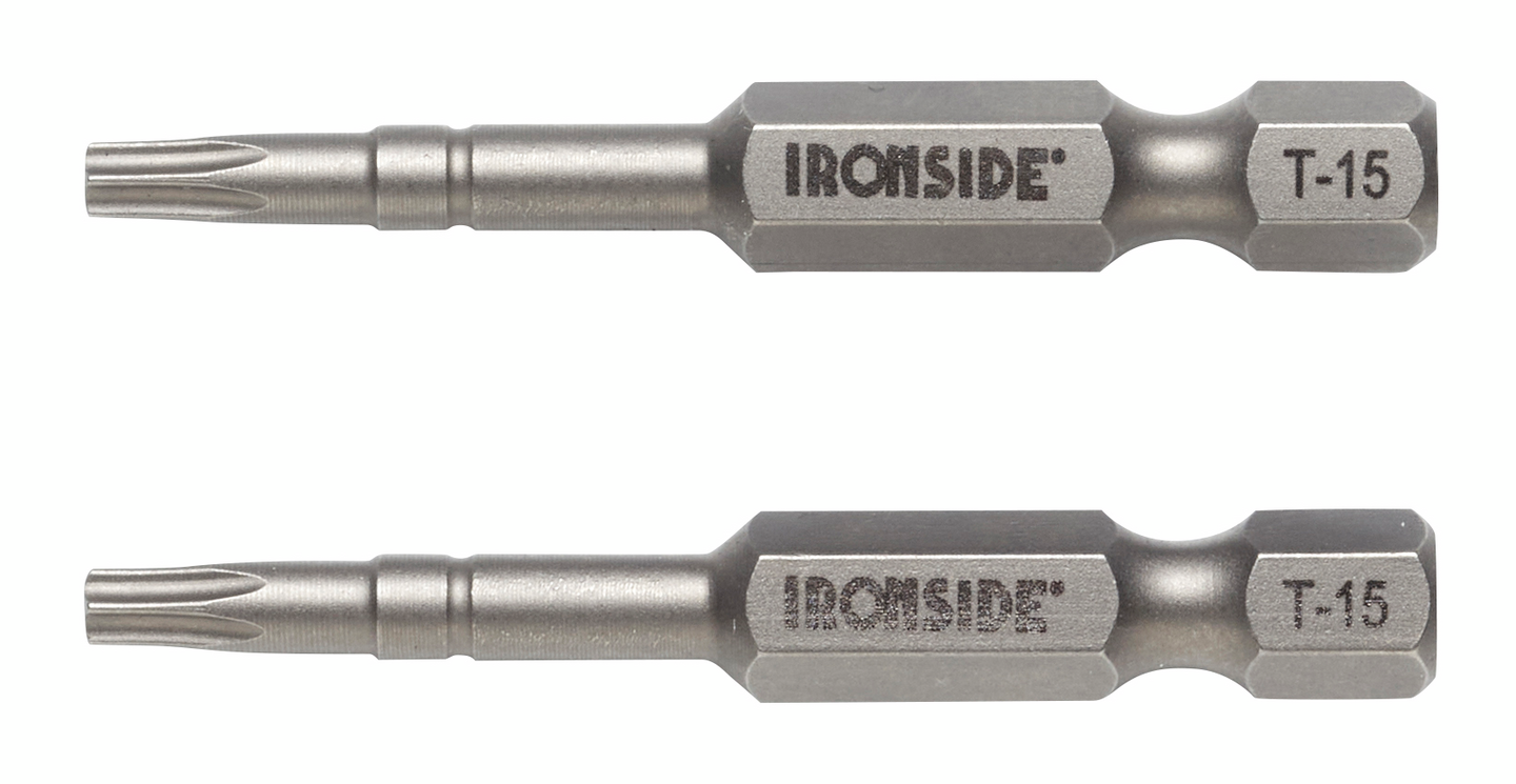 SKRUVBIT IRONSIDE TORX15 50MM 2-DEL