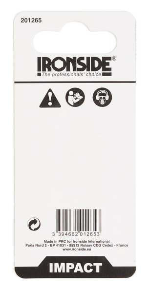 Kuusiohylsy Ironside 3/8in 50mm