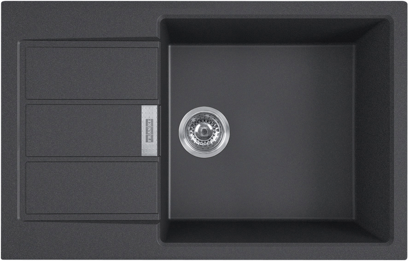 Keittiöallas Franke Sirius Tectonite S2D 611-78 XL Carbon Black