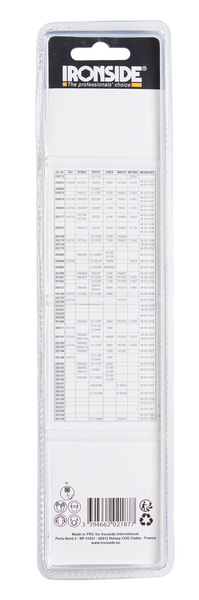 KNIVSÅGBLAD DEM. 14H 228MM IRONSIDE