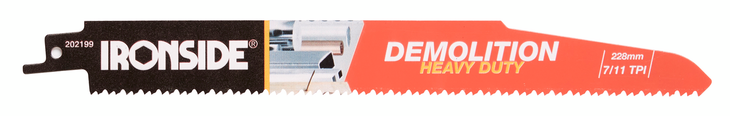 KNIVSÅGBLAD DEM.7/11H 228MM IRONSIDE