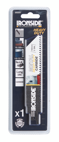 KNIVSÅGBLAD VALUR. 7H 152MM IRONSIDE