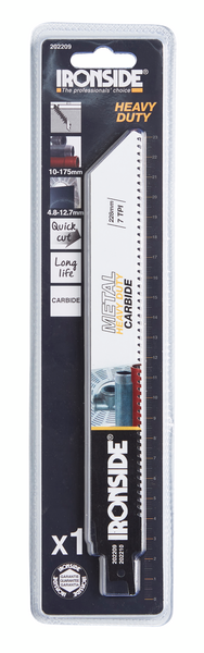 KNIVSÅGBLAD VALUR. 7H 228MM IRONSIDE