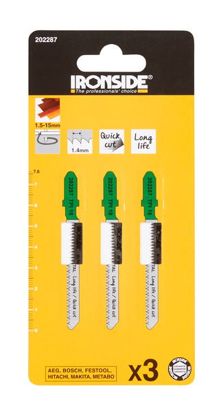 JIGSÅGSBLAD LAMINATE 202287 IRONSIDE