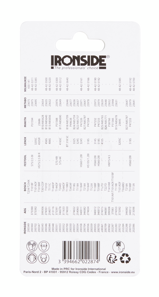JIGSÅGSBLAD LAMINATE 202287 IRONSIDE