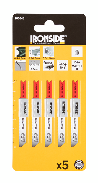 JIGSAW BLAD MET. 200648 72MM IRONSIDE
