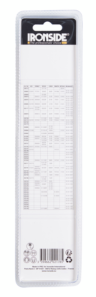 KNIVSÅGBLAD MET. 18H 228MM IRONSIDE