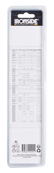 KNIVSÅGBLAD KARB. 5H 228MM IRONSIDE