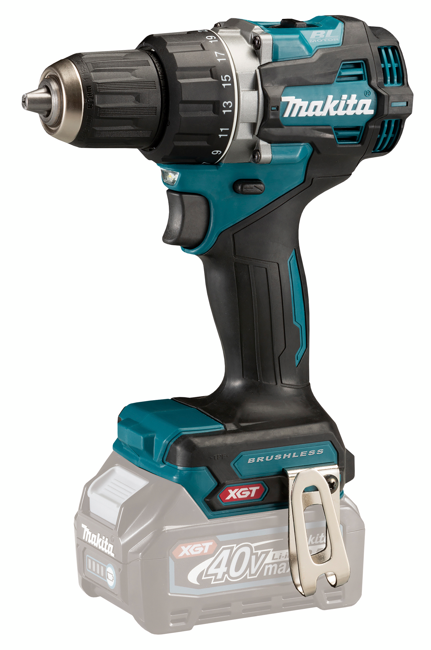 Akkuporakone Makita DF002GZ 40V XGT runko