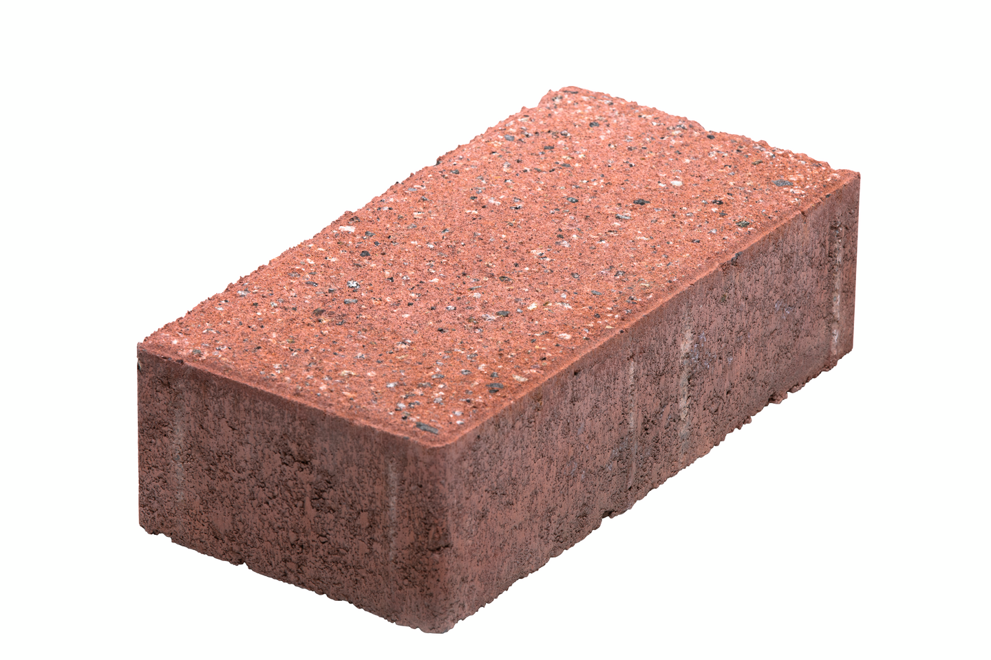 Katukivi Lakka 80 rustiikki punainen 278x138x80mm 26kpl/m²