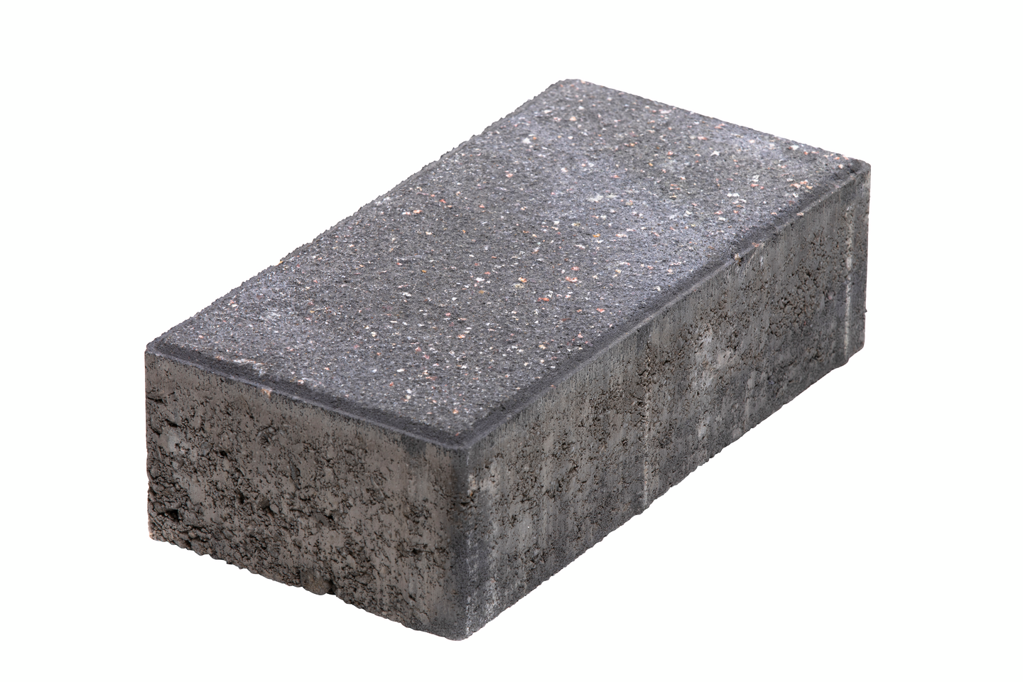 Katukivi Lakka 80 rustiikki musta 278x138x80mm 26kpl/m²