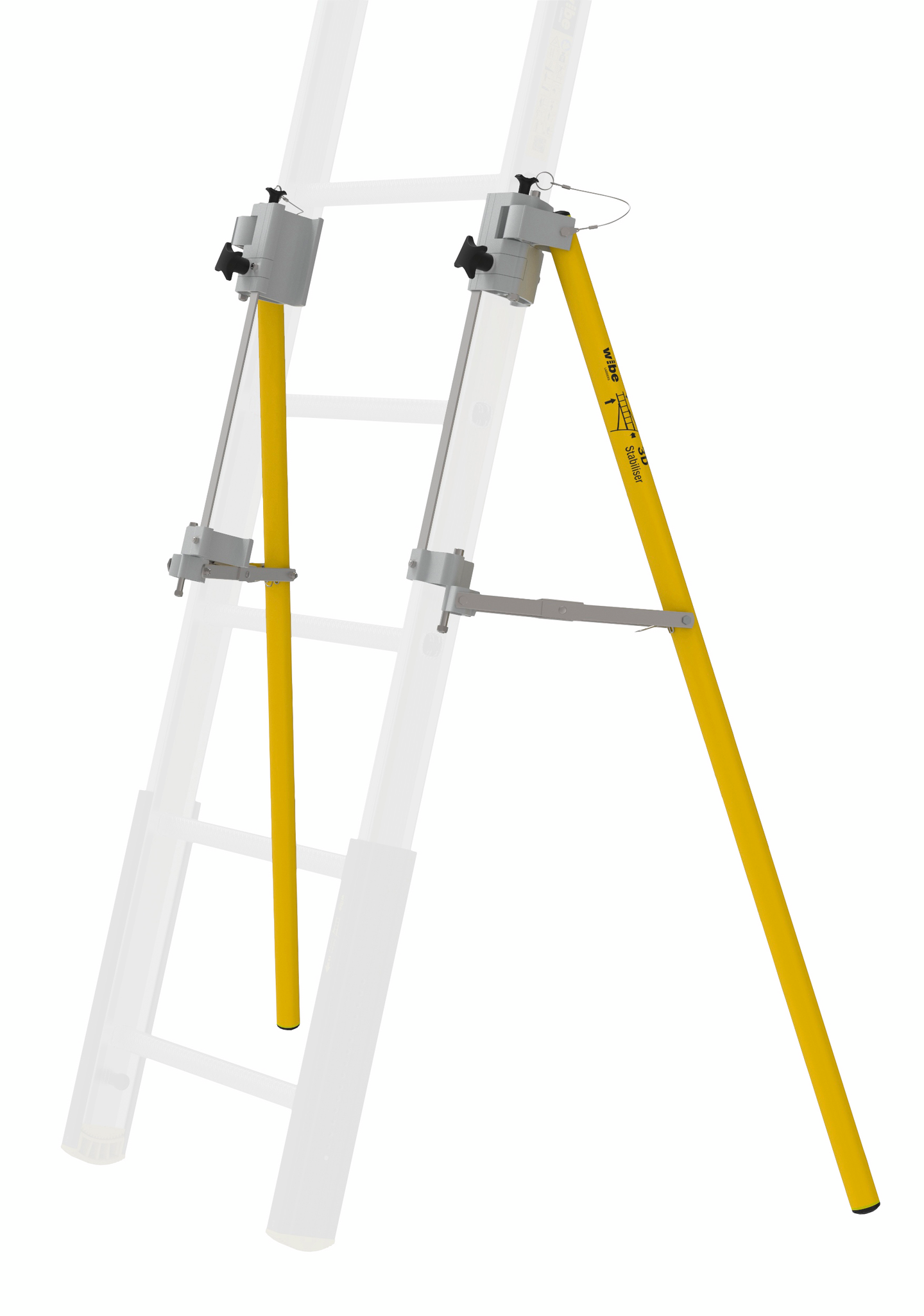 Nojatikkaan tukijalat W.steps SLX-85 1,5m 852085