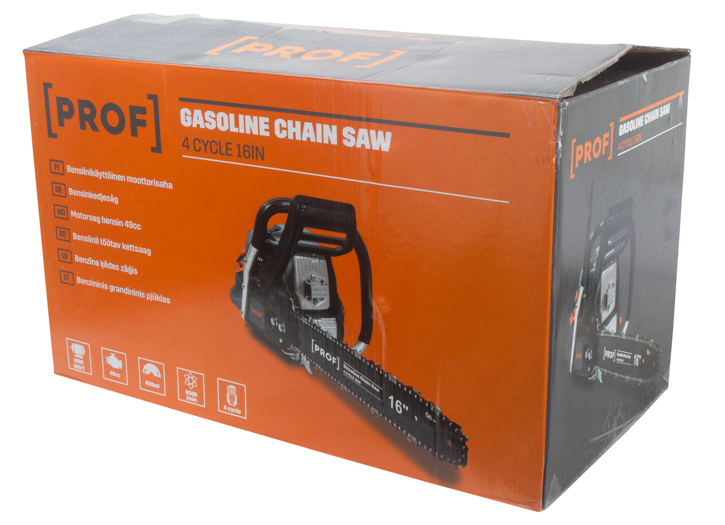 Moottorisaha PROF 4T 16in 49cm³ 1,6kW