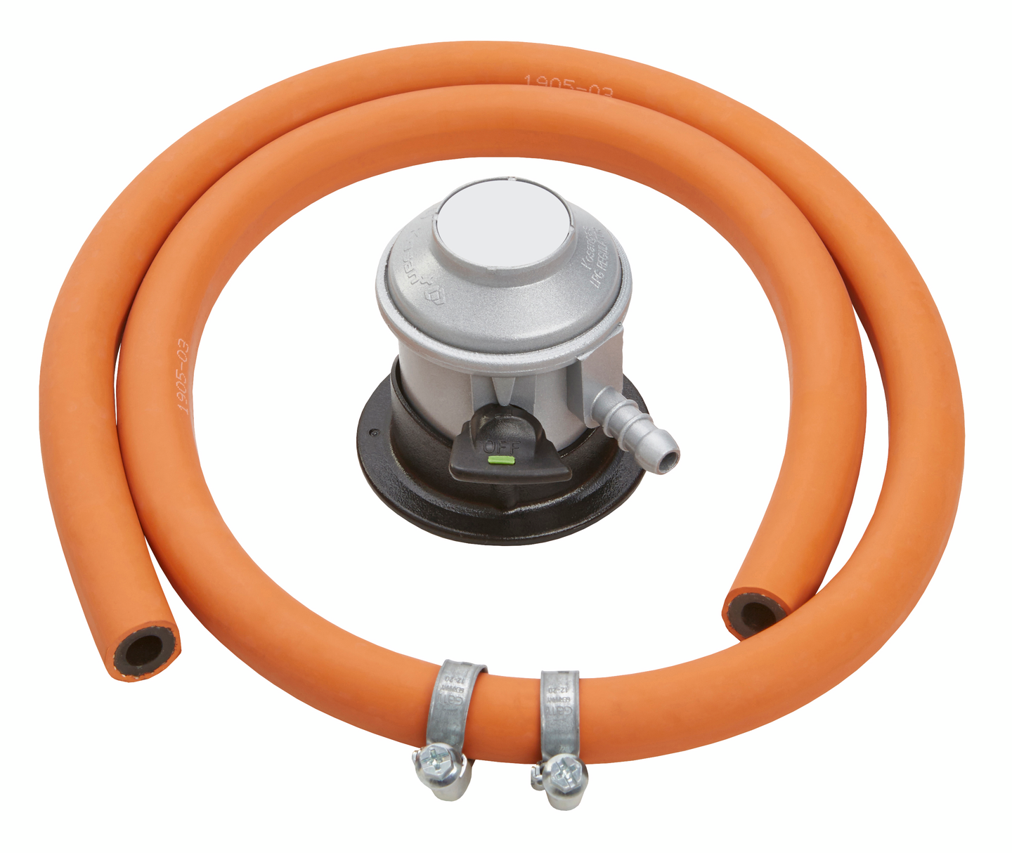 GASOLREGULATORSET CELLO 30MBAR MED SLANG