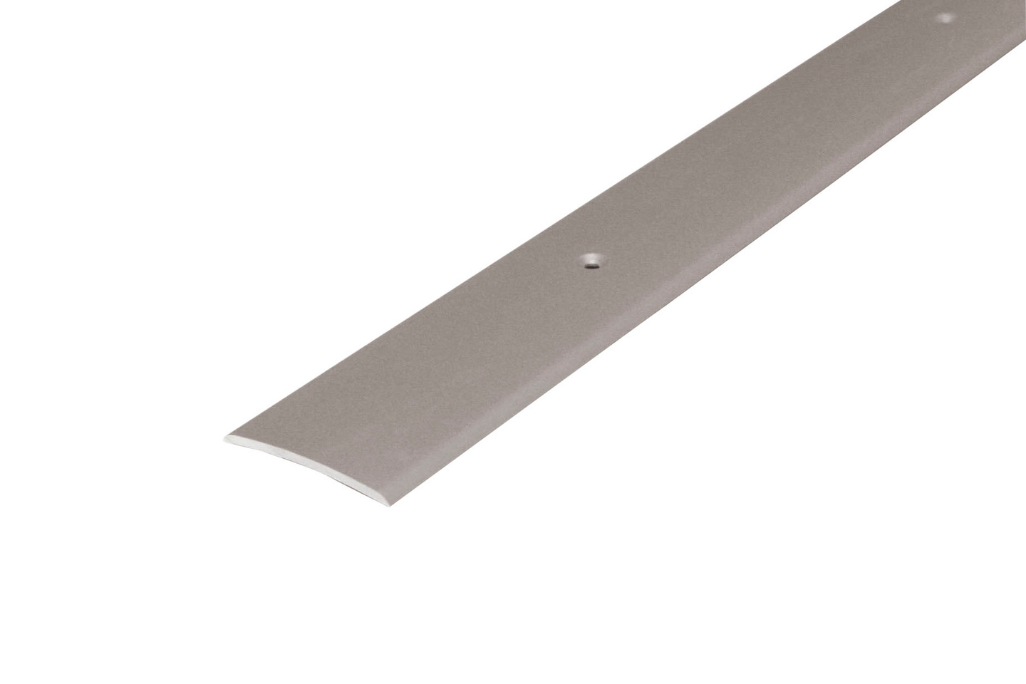 Saumalista 40mm hopea-anodisoitu sileä rei’itetty 1000mm