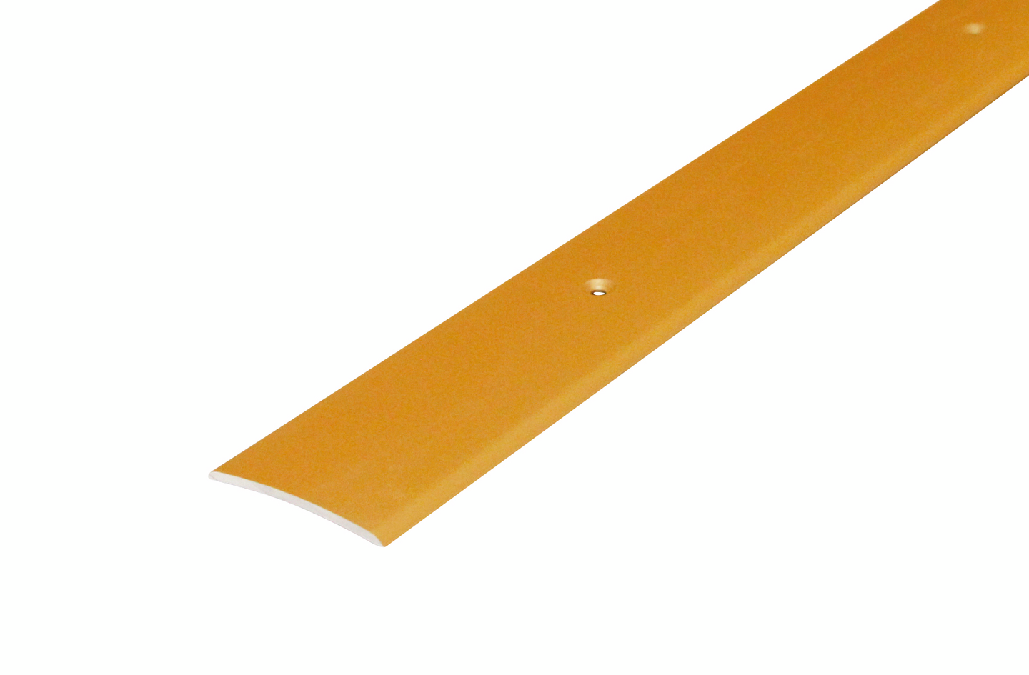 Saumalista 40mm kulta-anodisoitu sileä rei’itetty 1000mm