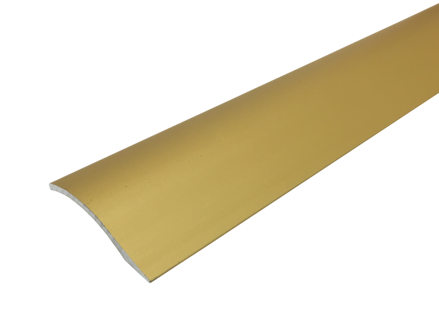 Tarra-eritasolista 50mm kulta-anodisoitu tasoero 0-18mm sileä 1000mm