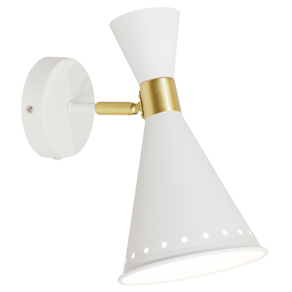 Seinävalaisin Cello Noise E27 valkoinen