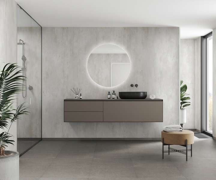 Sisustuslevy Fibo 2204-F00 S cracked cement