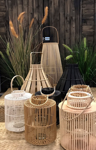 BAMBU LYKTA NATURAL 41,5 CM CELLO