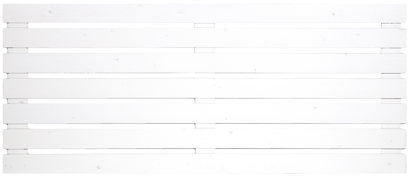 Aitaelementti 183x80x3cm puu valkoinen