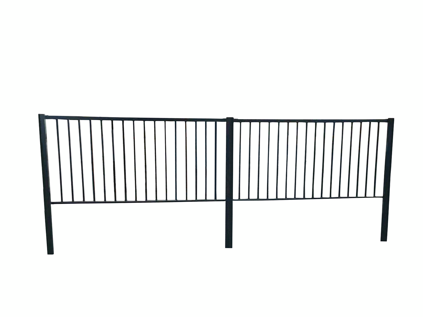 Aitaelementti Cello 100x200cm metallinen harmaa