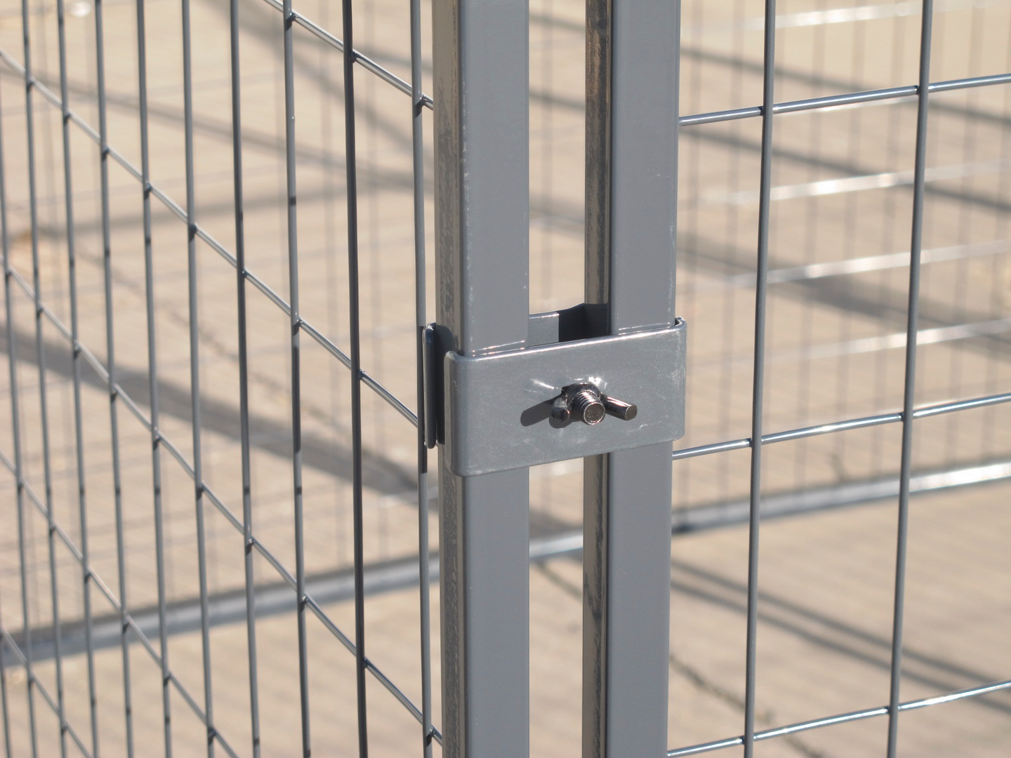 Koira-aitaus FXA 200x300x146cm harmaa