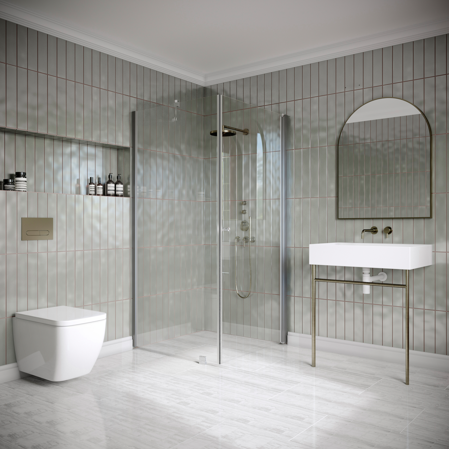 Suihkunurkka Classic 146 kiinteä+kääntyvä 899x705x1900mm harmaa/kirkas