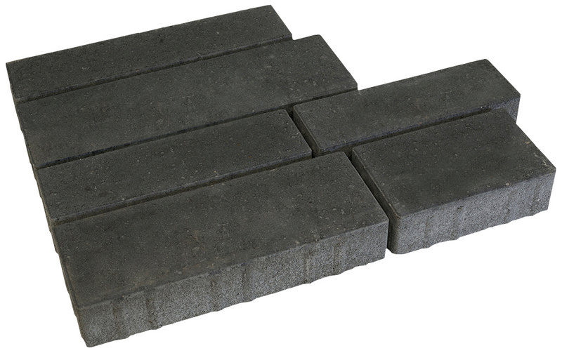 Piano-kivet Rudus musta