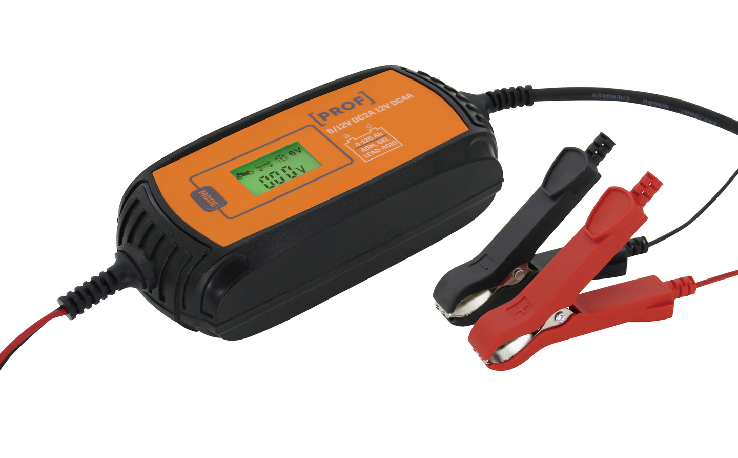 Akkulaturi PROF 6/12V 2/4A