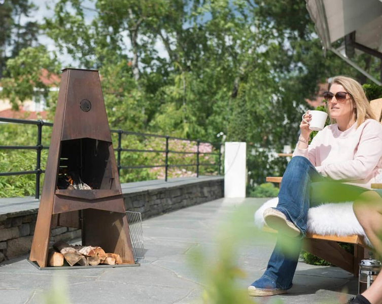 Tulisija Espegard 120 corten