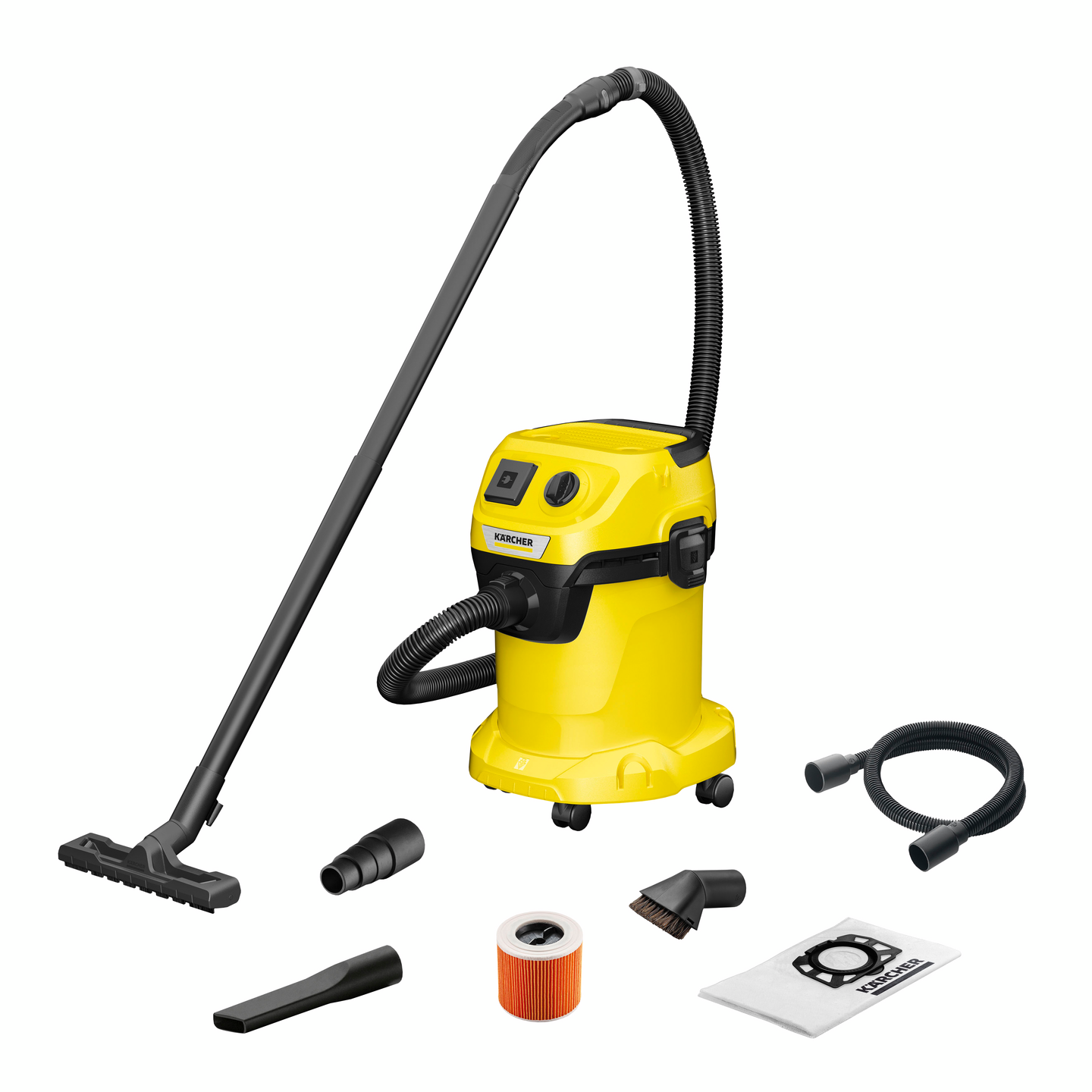 Märkä-kuivaimuri Kärcher WD3 PV 17/4/20 Workshop