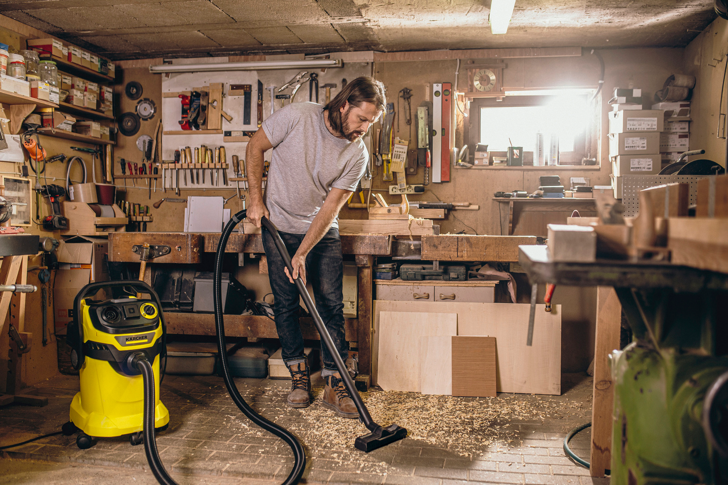 Märkä-kuivaimuri Kärcher WD5 PV 25/8/35 käynnistysautomatiikka