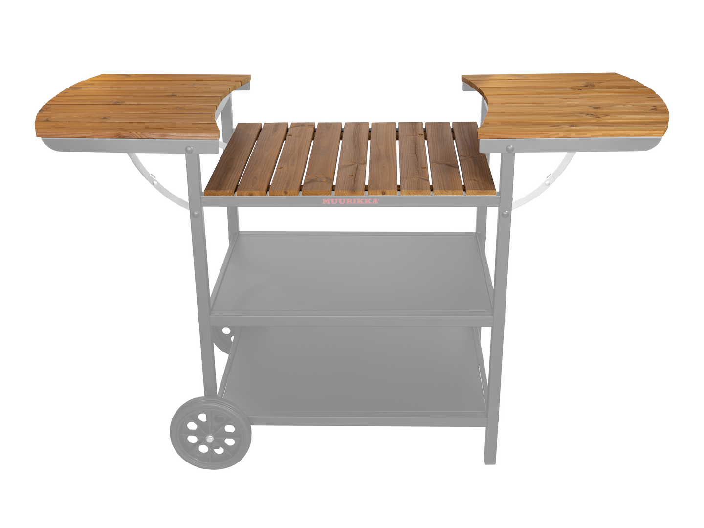 Sivutasot Muurikka kesäkeittiövaunuun 2kpl mänty